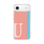 スリムプロテクションケース［ オリジナル - initial color line - U pink ］