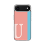 スリムプロテクションケース［ オリジナル - initial color line - U pink ］