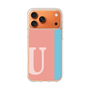 スリムプロテクションケース［ オリジナル - initial color line - U pink ］