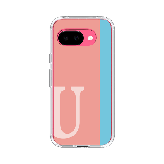 スリムプロテクションケース［ オリジナル - initial color line - U pink ］