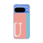 スリムプロテクションケース［ オリジナル - initial color line - U pink ］