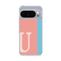 スリムプロテクションケース［ オリジナル - initial color line - U pink ］