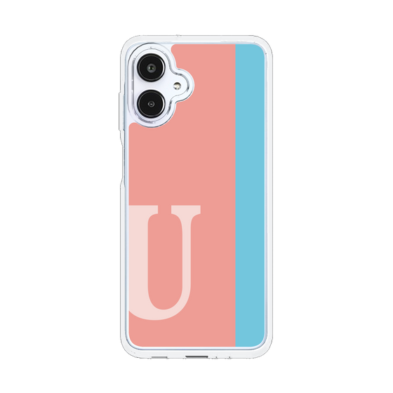 スリムプロテクションケース［ オリジナル - initial color line - U pink ］
