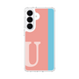 スリムプロテクションケース［ オリジナル - initial color line - U pink ］