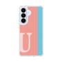 スリムプロテクションケース［ オリジナル - initial color line - U pink ］