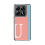 スリムプロテクションケース［ オリジナル - initial color line - U pink ］