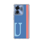 スリムプロテクションケース［ オリジナル - initial color line - U blue ］