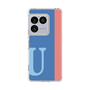 スリムプロテクションケース［ オリジナル - initial color line - U blue ］
