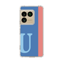 スリムプロテクションケース［ オリジナル - initial color line - U blue ］