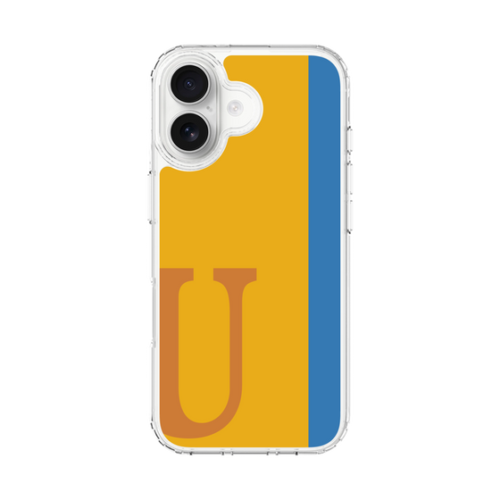 スリムプロテクションケース［ オリジナル - initial color line - U orange ］