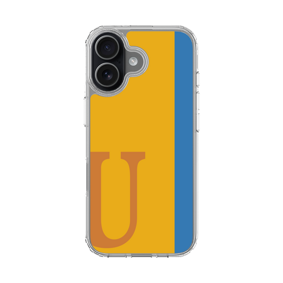 スリムプロテクションケース［ オリジナル - initial color line - U orange ］