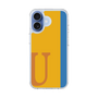 スリムプロテクションケース［ オリジナル - initial color line - U orange ］