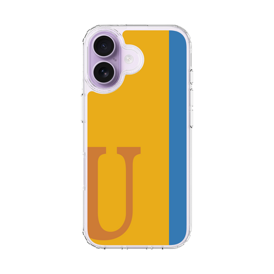 スリムプロテクションケース［ オリジナル - initial color line - U orange ］