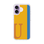 スリムプロテクションケース［ オリジナル - initial color line - U orange ］