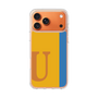 スリムプロテクションケース［ オリジナル - initial color line - U orange ］