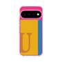 スリムプロテクションケース［ オリジナル - initial color line - U orange ］