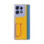 スリムプロテクションケース［ オリジナル - initial color line - U orange ］