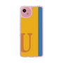スリムプロテクションケース［ オリジナル - initial color line - U orange ］