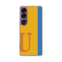 スリムプロテクションケース［ オリジナル - initial color line - U orange ］