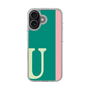 スリムプロテクションケース［ オリジナル - initial color line - U green ］