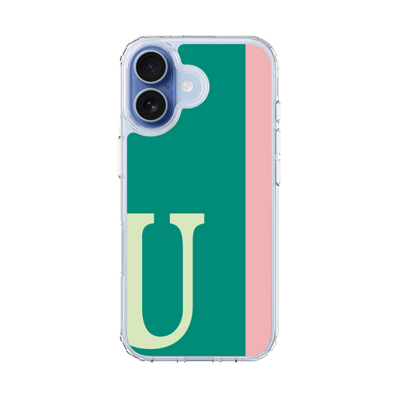スリムプロテクションケース［ オリジナル - initial color line - U green ］