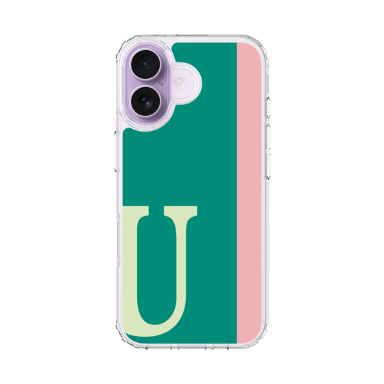 スリムプロテクションケース［ オリジナル - initial color line - U green ］