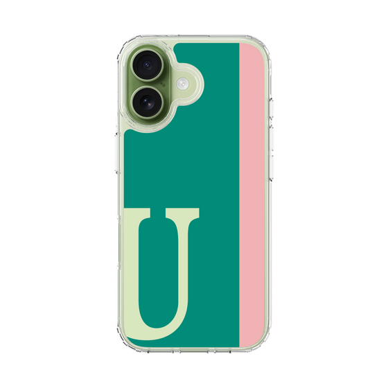 スリムプロテクションケース［ オリジナル - initial color line - U green ］