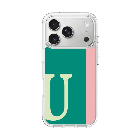 スリムプロテクションケース［ オリジナル - initial color line - U green ］