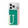 スリムプロテクションケース［ オリジナル - initial color line - U green ］