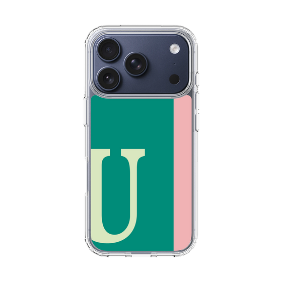 スリムプロテクションケース［ オリジナル - initial color line - U green ］