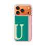 スリムプロテクションケース［ オリジナル - initial color line - U green ］