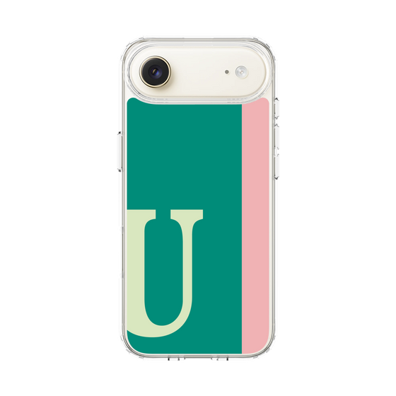 スリムプロテクションケース［ オリジナル - initial color line - U green ］