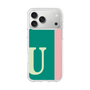 スリムプロテクションケース［ オリジナル - initial color line - U green ］