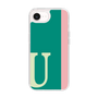 スリムプロテクションケース［ オリジナル - initial color line - U green ］