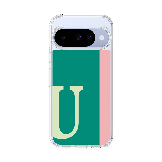 スリムプロテクションケース［ オリジナル - initial color line - U green ］
