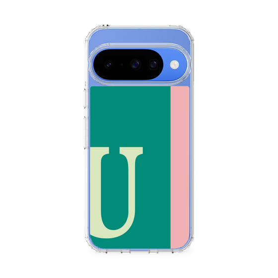 スリムプロテクションケース［ オリジナル - initial color line - U green ］