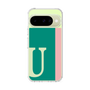 スリムプロテクションケース［ オリジナル - initial color line - U green ］