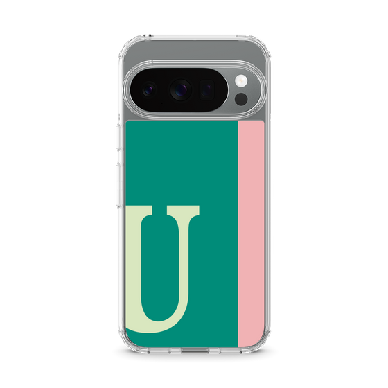 スリムプロテクションケース［ オリジナル - initial color line - U green ］