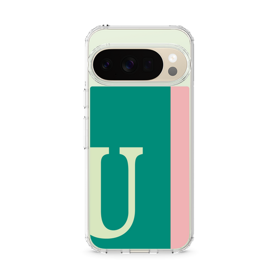 スリムプロテクションケース［ オリジナル - initial color line - U green ］