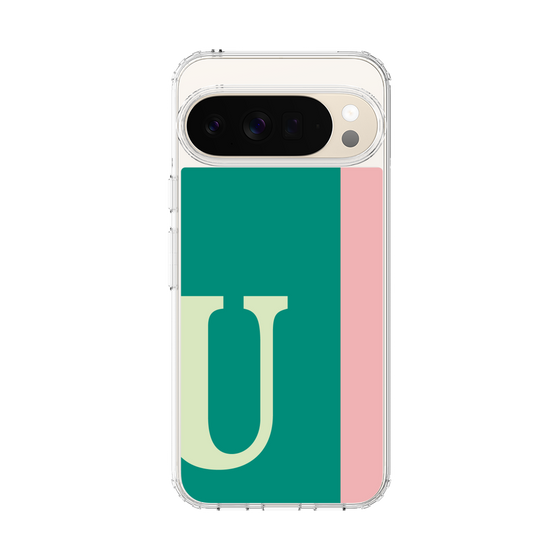 スリムプロテクションケース［ オリジナル - initial color line - U green ］