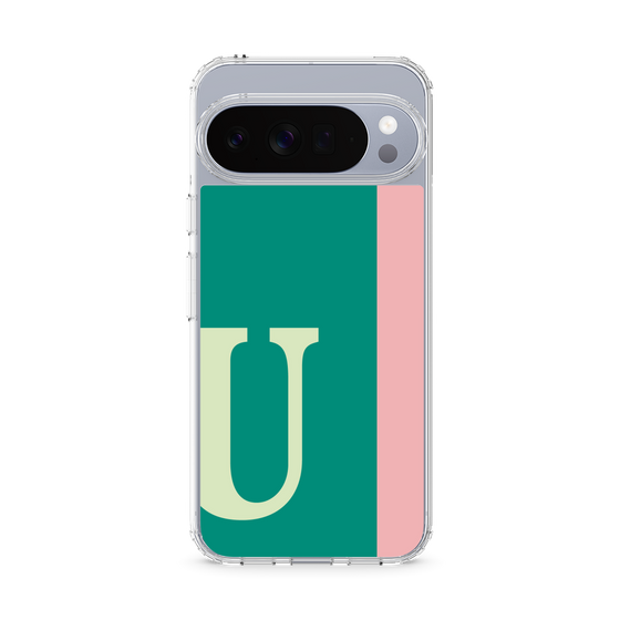 スリムプロテクションケース［ オリジナル - initial color line - U green ］