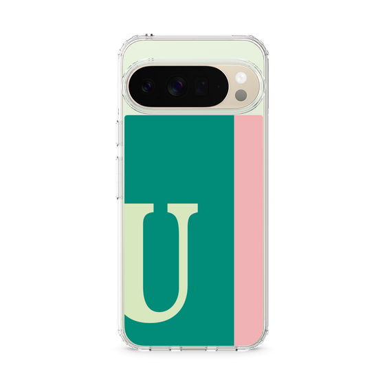 スリムプロテクションケース［ オリジナル - initial color line - U green ］