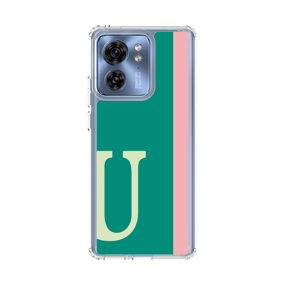 スリムプロテクションケース［ オリジナル - initial color line - U green ］