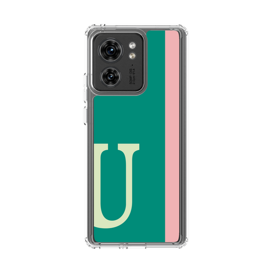 スリムプロテクションケース［ オリジナル - initial color line - U green ］