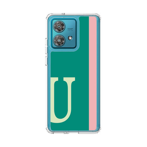 スリムプロテクションケース［ オリジナル - initial color line - U green ］