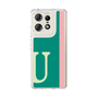 スリムプロテクションケース［ オリジナル - initial color line - U green ］