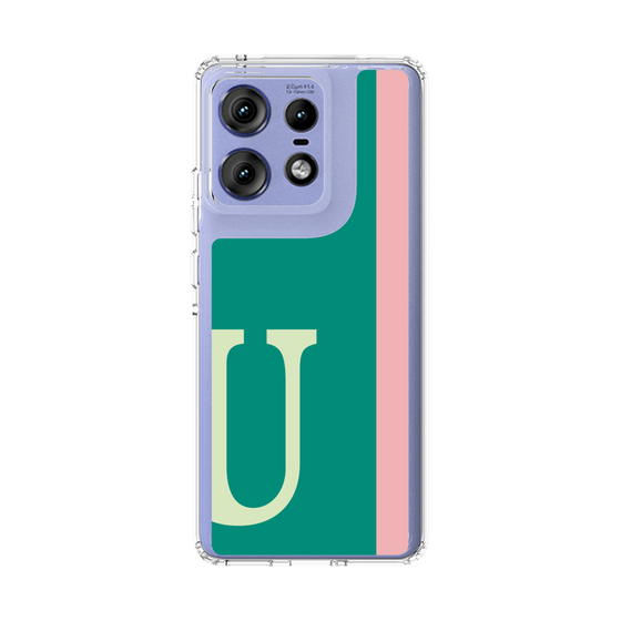スリムプロテクションケース［ オリジナル - initial color line - U green ］