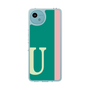 スリムプロテクションケース［ オリジナル - initial color line - U green ］