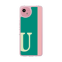 スリムプロテクションケース［ オリジナル - initial color line - U green ］