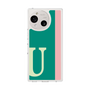 スリムプロテクションケース［ オリジナル - initial color line - U green ］